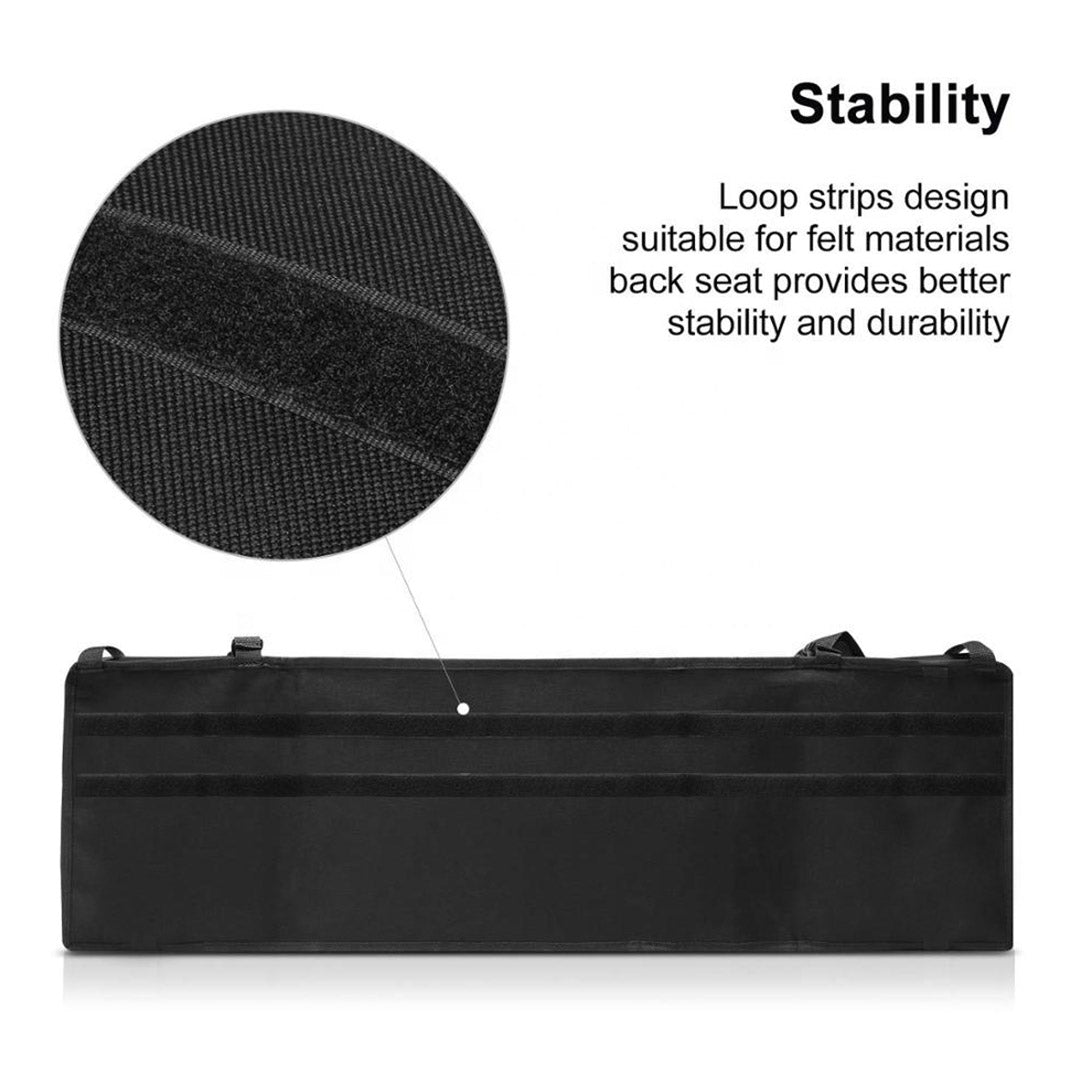 NNEAGS Oxford Cloth Car Storage Trunk Organiser Backseat Multi-Purpose Interior Accessories Black-3