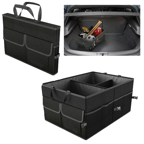 Car Storage Collapse Trunk Back Bin Bag Caddy Organizer Ford Hyundai Automobiles Interior Accessories Stowing Tidying Trunk Box-1